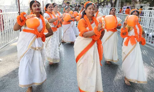 Hanuman Vahana Seva Held on Friday Morning