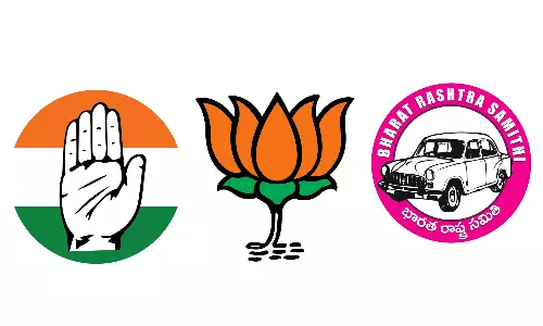 Valentine’s Day Turns Political in Telangana as Parties Trade Satirical Posts