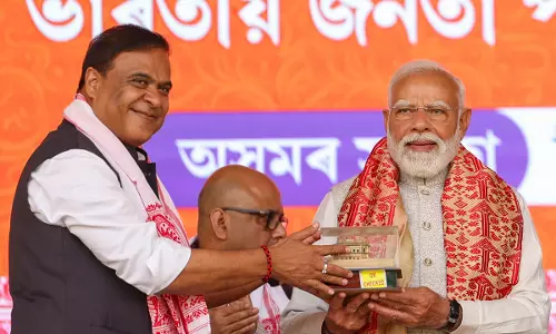 Modi: Cong. Neglected NE, Dividing India Modi: Cong. Neglected NE, Dividing India