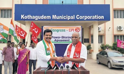 Congress, CPI Seal Power-Sharing Deal for Kothagudem Mayor Post