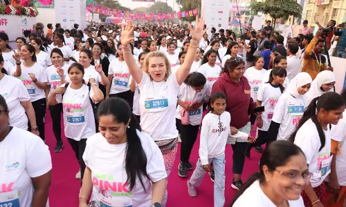 5K Women Turn Up For 6th Edition Zydus Pinkathon