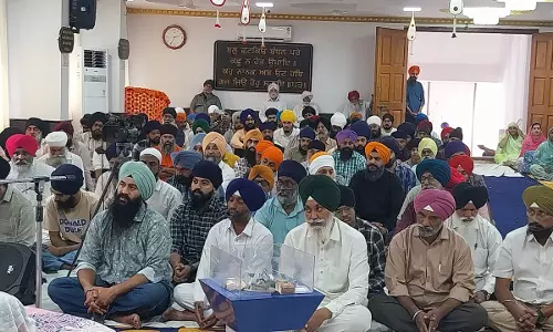 Sikhs Observe 350th Martyrdom of Guru Tegh Bahadur with Devotion in City