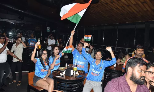 Hyderabad Celebrates Indias Victory over Pakistan In T20 World Cup