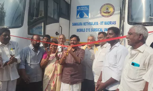 9-day Free Eye Camp Begins In Iskapalem