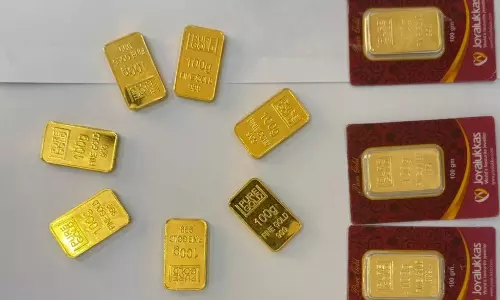 Man Held for Stealing Gold Biscuits from Joyalukkas Showroom in Panjagutta