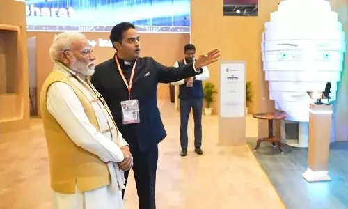 Prime Minister Modi Visits Jio AI Pavilion at India AI Impact Summit