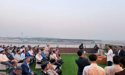 Lokesh inaugurates Charlie Foxtrot Aviation Services in Delhi