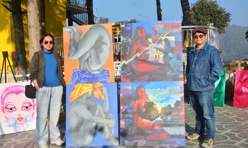 International Artists Come Together for Art Residency in Mukteshwar