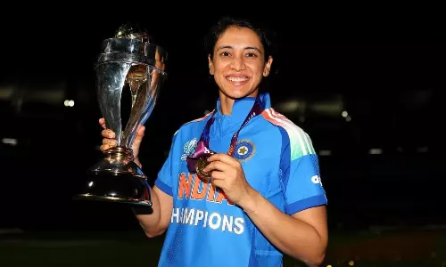 Smriti Mandhana Named BBC Indian Sportswoman of The Year For 2025 Smriti Mandhana Named BBC Indian Sportswoman of The Year For 2025