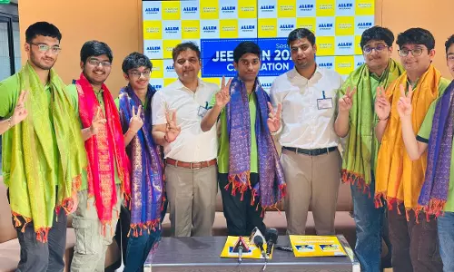 Two ALLEN Hyderabad Students Get 99.99+ Percentile in JEE Main January 2026