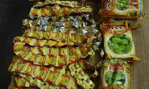Excise Raids Fetch 9.6 Kg Ganja Chocolates