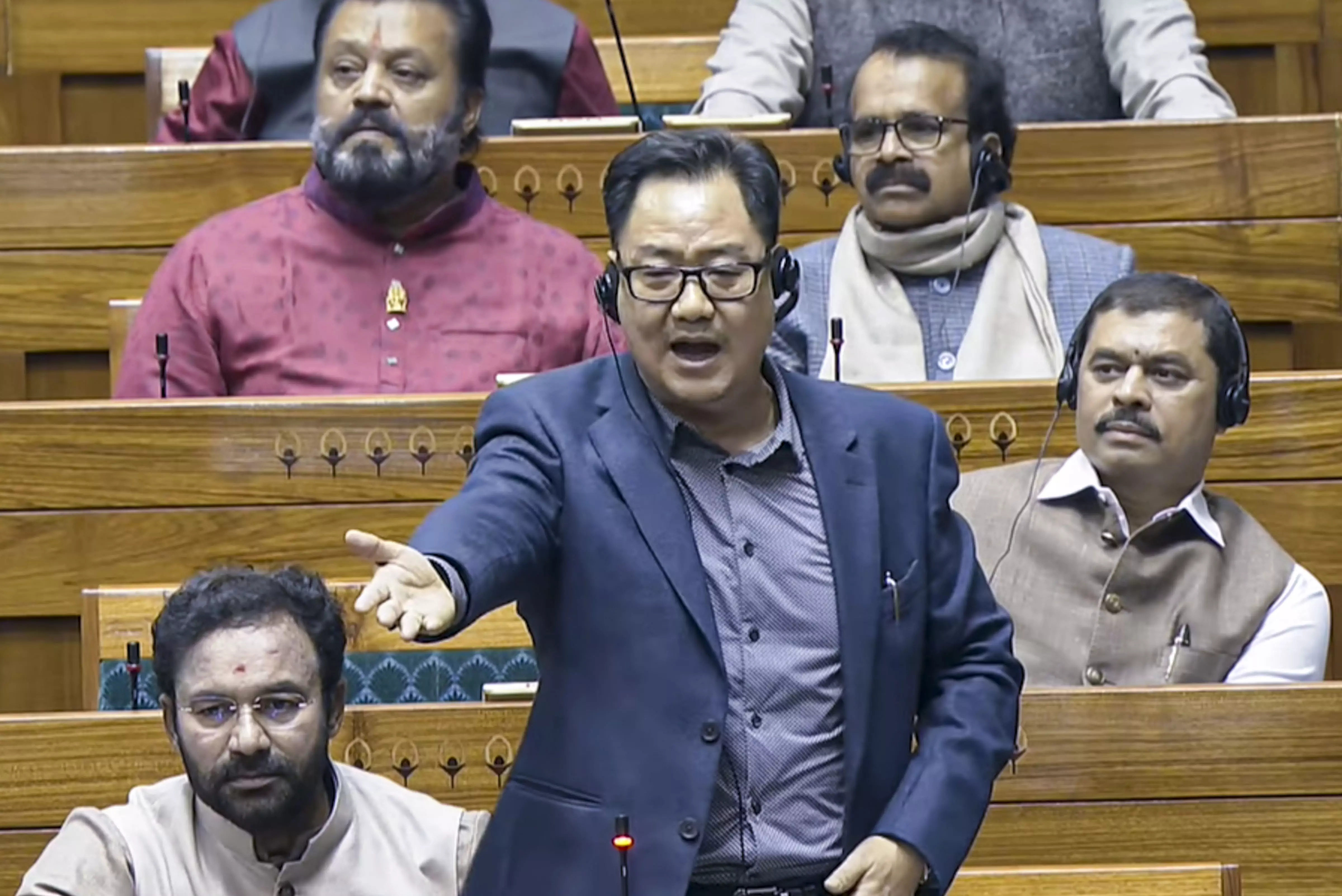 Rahul Gandhi is Dangerous for Indias Security: Kiren Rijiju Rahul Gandhi is Dangerous for Indias Security: Kiren Rijiju