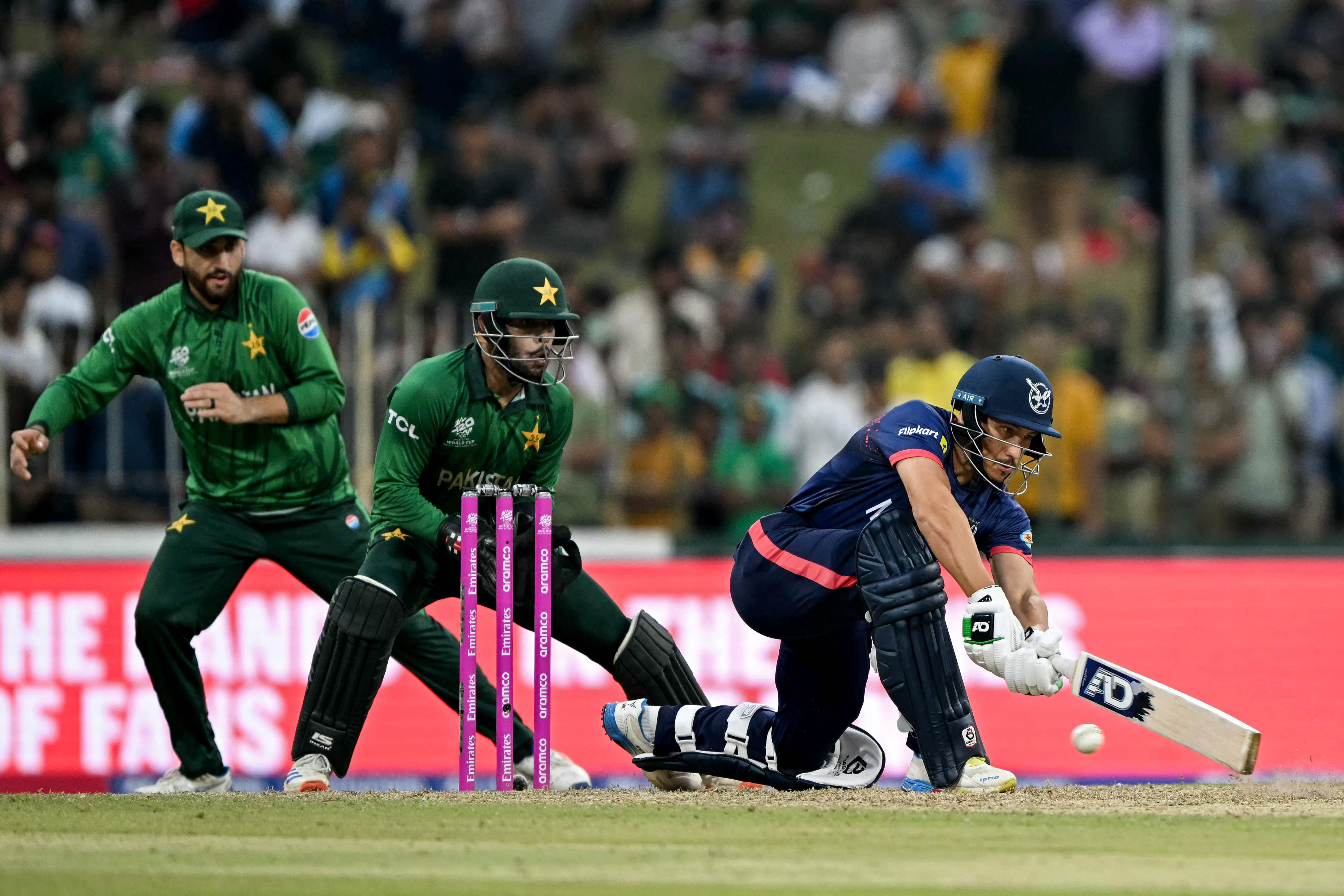 Pakistan Seals Super 8 Spot After Crushing Namibia by 102 Runs