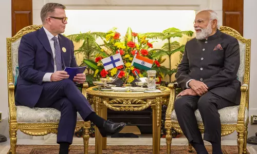 Modi Meets Spain Prez, Finland PM; Praises India-EU Trade Deal