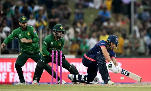 Pakistan Seals Super 8 Spot After Crushing Namibia by 102 Runs Pakistan Seals Super 8 Spot After Crushing Namibia by 102 Runs