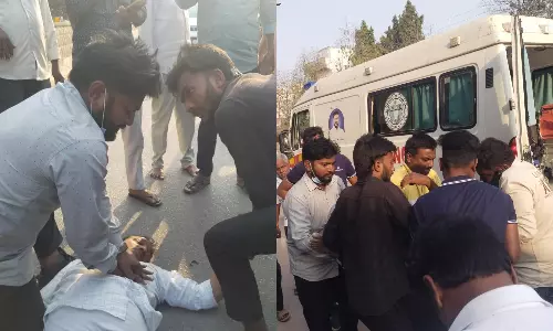 MBBS Student Saves Man With CPR at Sircilla Bus Stand