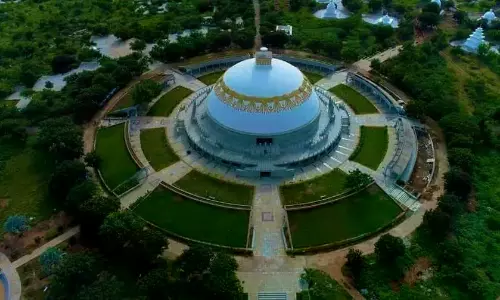 Barefoot Monks Greeted at Buddhavanam Barefoot Monks Greeted at Buddhavanam