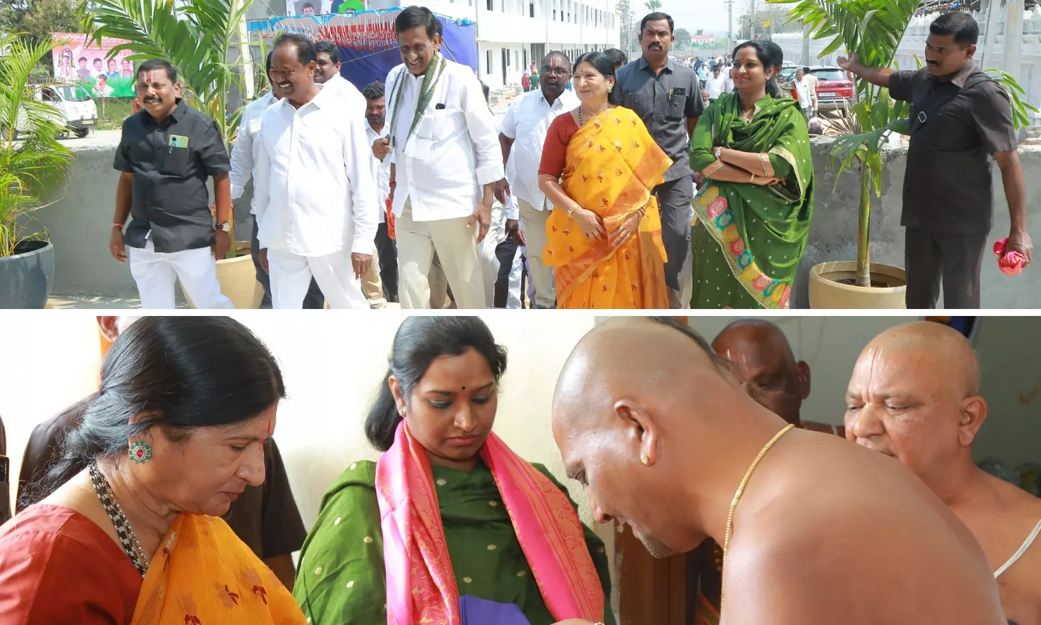 Kodavatancha Temple to be Developed as ‘Second Yadadri’ : MP Kavya Kodavatancha Temple to be Developed as ‘Second Yadadri’ : MP Kavya