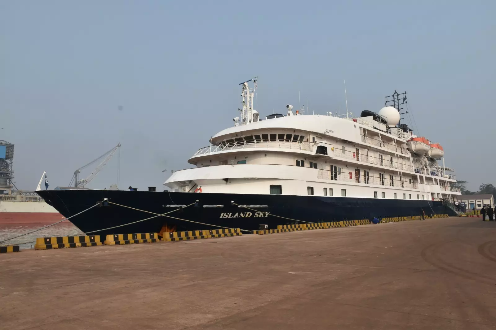 Second Cruise Vessel of the Season Calls at New Mangalore Port Second Cruise Vessel of the Season Calls at New Mangalore Port