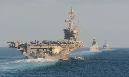 Major US Naval, Air Buildup Sets Stage for Potential Iran War