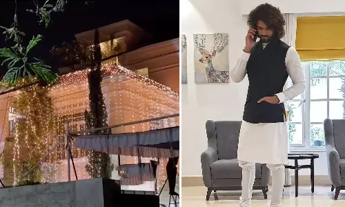 Vijay Deverakondas House Decked Up Ahead Of Wedding