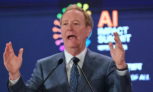 India Among Microsofts Largest AI Investment Destinations: Brad Smith