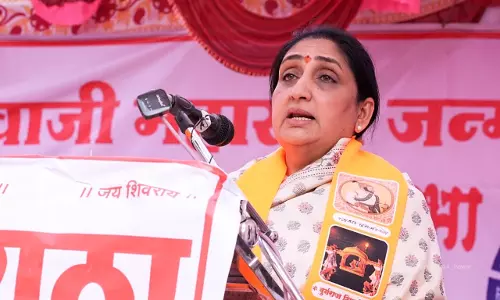 Ajit Pawar Repeatedly Paid Homage To Shivaji Maharaj : Maharashtra DCM Sunetra Pawar Ajit Pawar Repeatedly Paid Homage To Shivaji Maharaj : Maharashtra DCM Sunetra Pawar