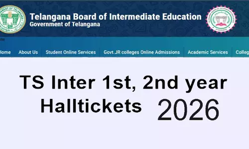 Telangana Intermediate Exams 2026 Hall Tickets Released