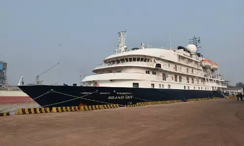 Second Cruise Vessel of the Season Calls at New Mangalore Port
