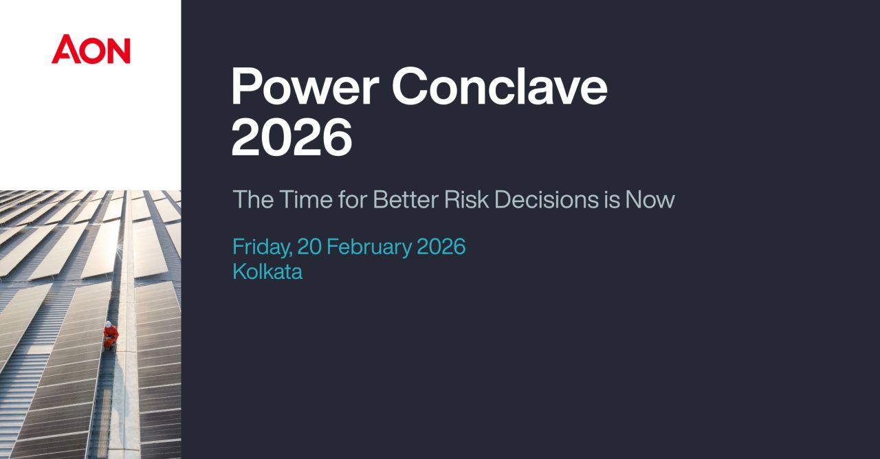 Aon Power Conclave 2026 to Examine Risk, Resilience and the Energy Transition in India