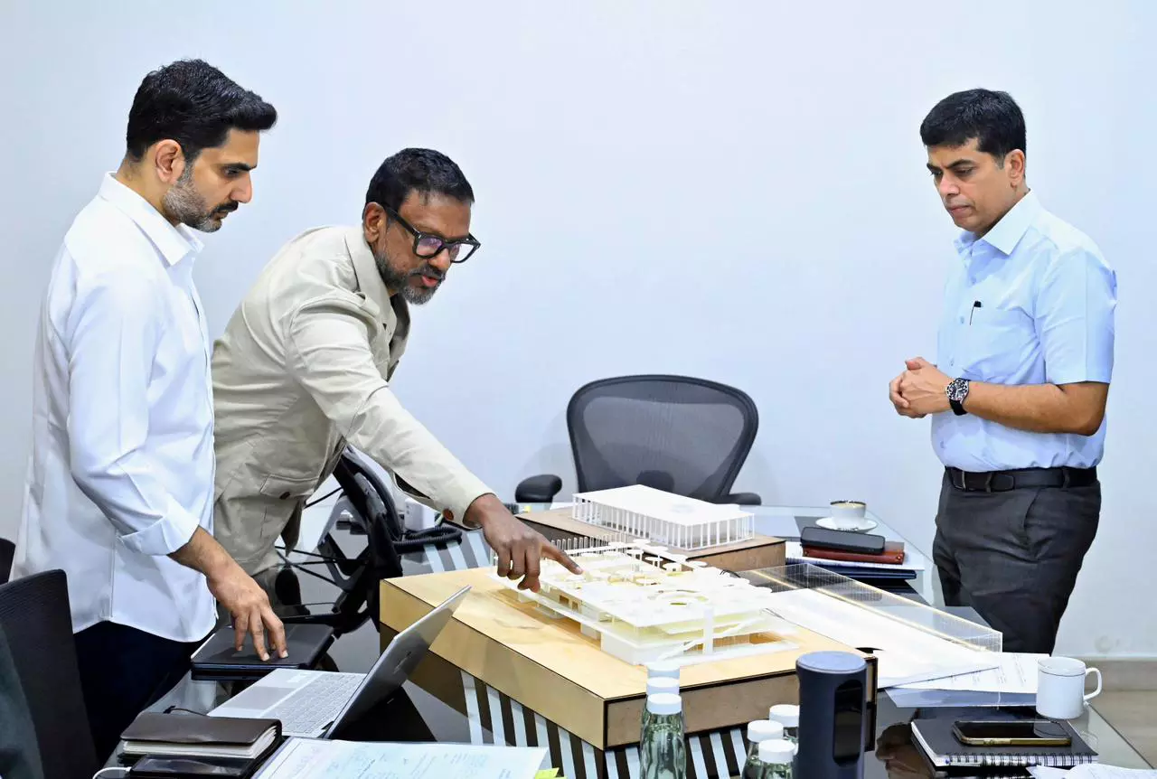 Amaravati Central Library to Reflect AP’s Glorious Legacy: Nara Lokesh Amaravati Central Library to Reflect AP’s Glorious Legacy: Nara Lokesh