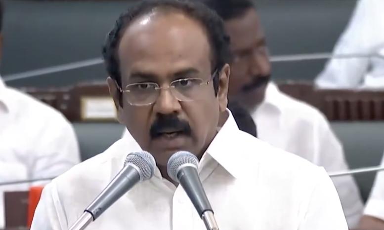 Tamil Nadu Finance Minister Presents the Final Supplementary Estimates