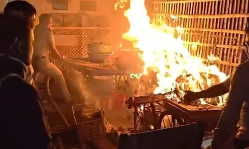 Stone Pelting At Shivaji Jayanti Procession In Bagalkot