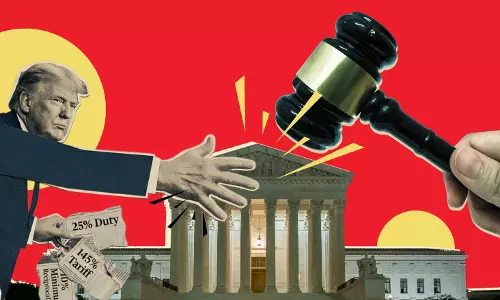 After SC Snub, Trump Slaps 10% More, Exempts India After SC Snub, Trump Slaps 10% More, Exempts India