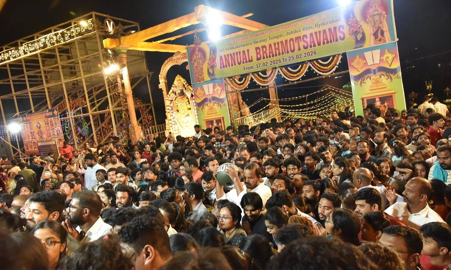 Brahmotsavam Grandeur at Jubilee Hills TTD Temple
