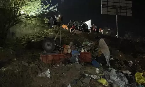 Four Including Toddler Die As Tractor-Trailers Overturn Near Jamkhandi