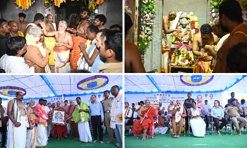 Kodavatancha Temple Re-consecrated in Grand Ceremony Kodavatancha Temple Re-consecrated in Grand Ceremony