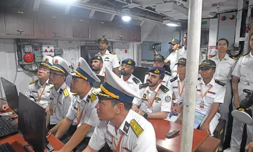 MILAN 2026 Harbour Phase On In Vizag, Sea Phase Today