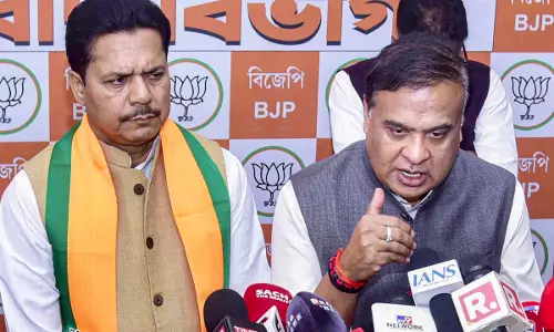 Former Assam Congress Chief Bhupen Borah Joins BJP