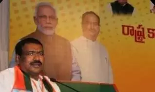 Former BJP MLA Detained En Route To Banswada Former BJP MLA Detained En Route To Banswada