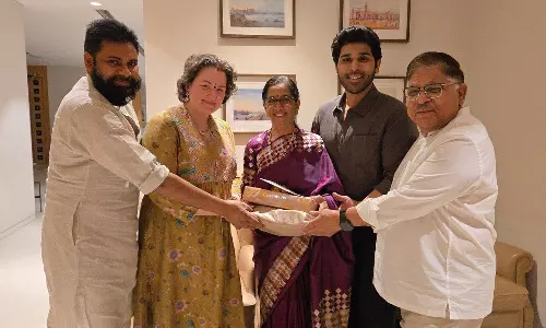 Allu Sirish, Nayanika Reddy to Wed: Allu Family invites Pawan Kalyan Allu Sirish, Nayanika Reddy to Wed: Allu Family invites Pawan Kalyan