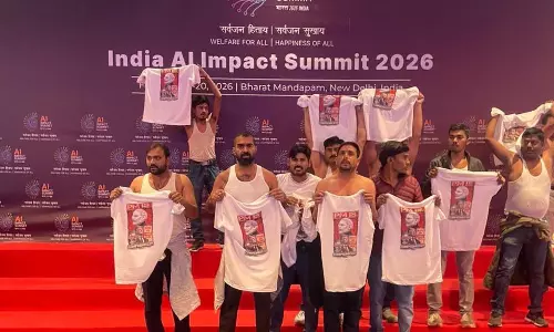 ‘Shirtless Protest’ at AI Summit: Delhi Police Nabs 3 IYC Workers in Gwalior, Total Arrests 7