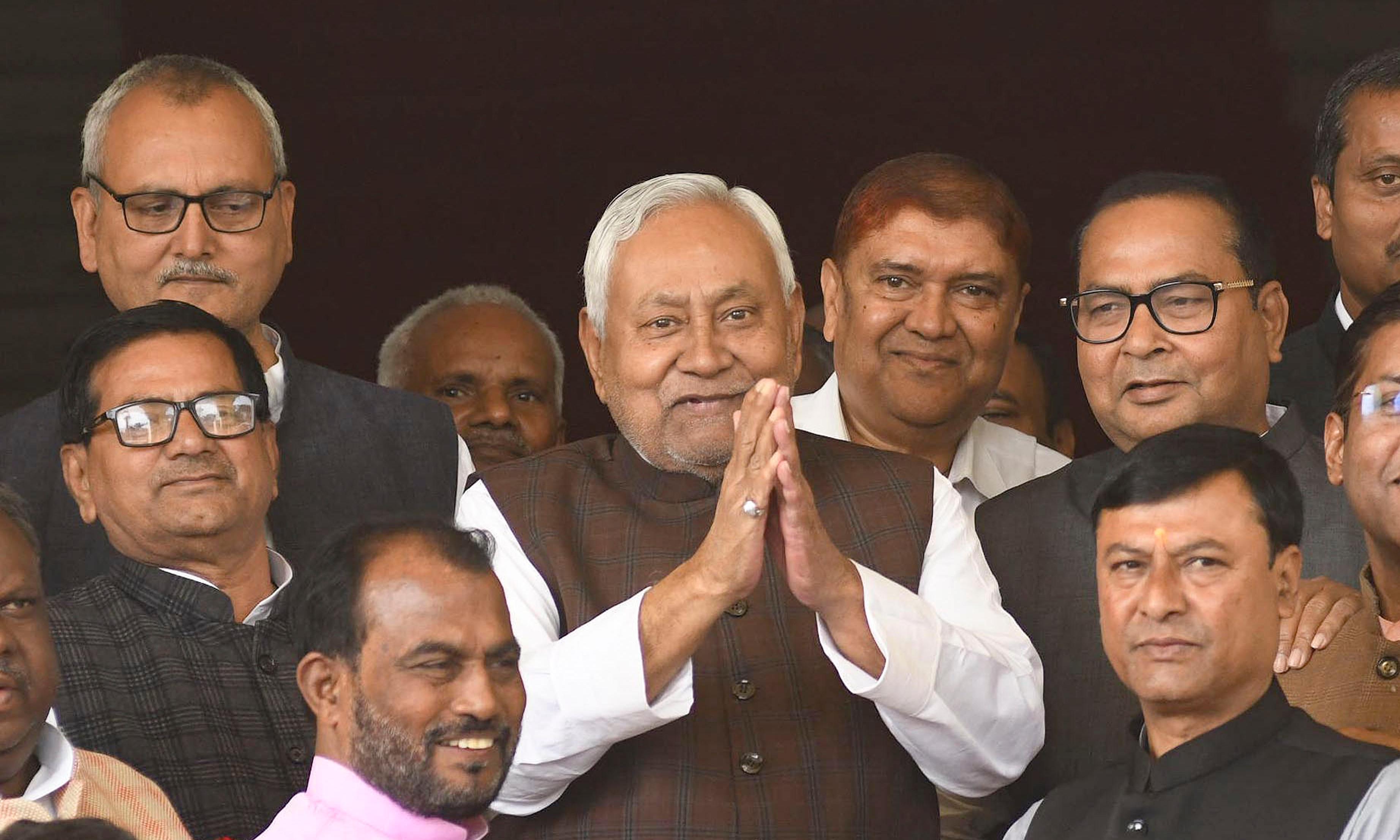 Nitish Loses Cool Inside Bihar Assembly Over Opposition's Jibe