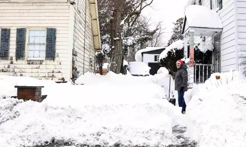 Blizzard Warnings Leave Millions Homebound in US