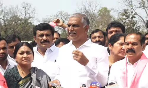 Harish Accuses Congress of Stalling Warangal Super-Specialty Hospital