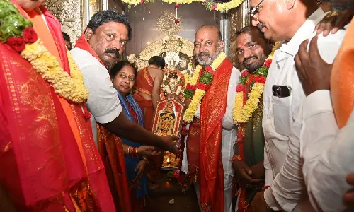 Bandi Slams CM Over GHMC Split; Vows to Expose Cong-MIM Nexus