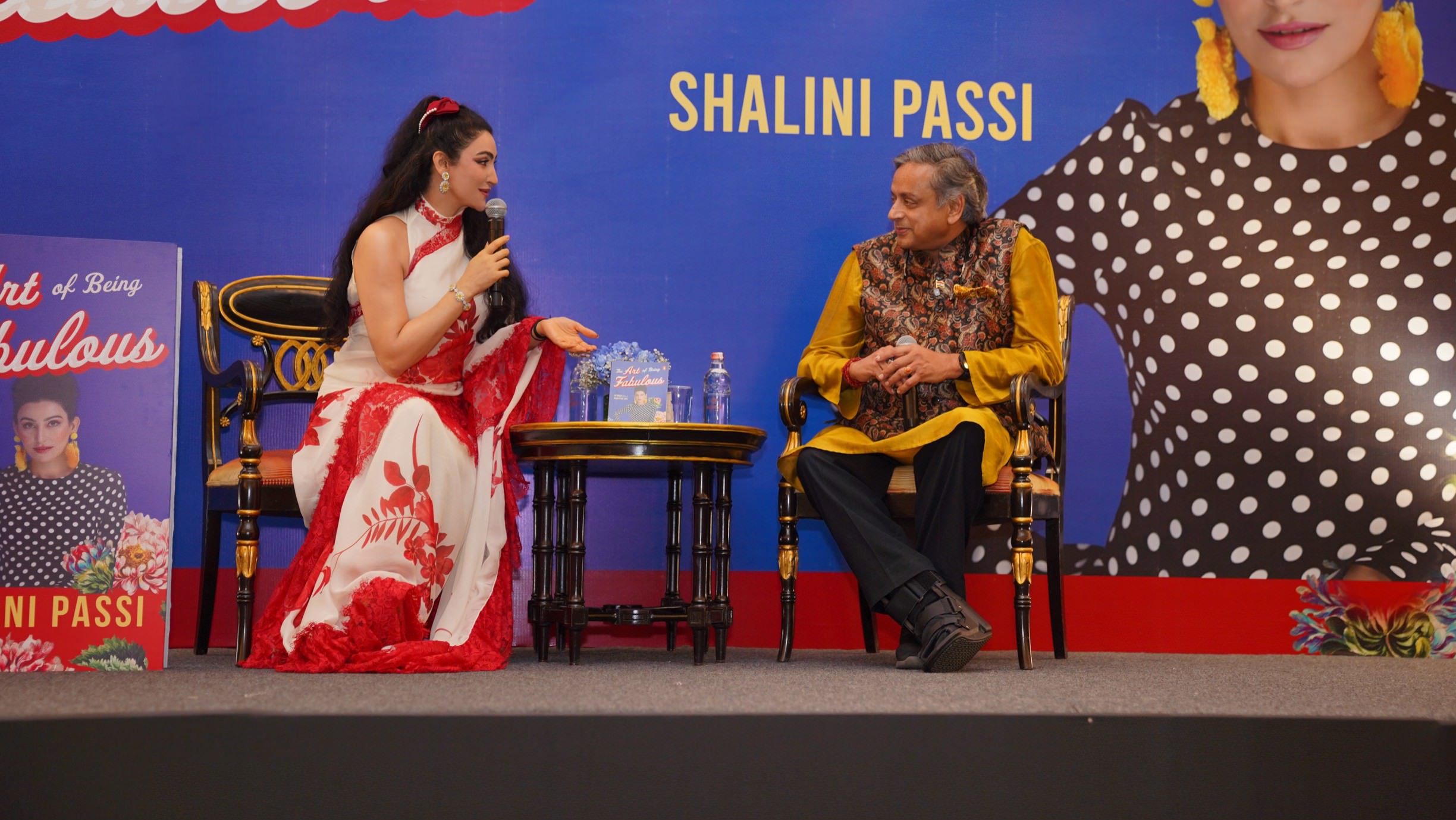 Shashi Tharoor Launches Shalini Passi’s Book 'The Art of Being Fabulous'