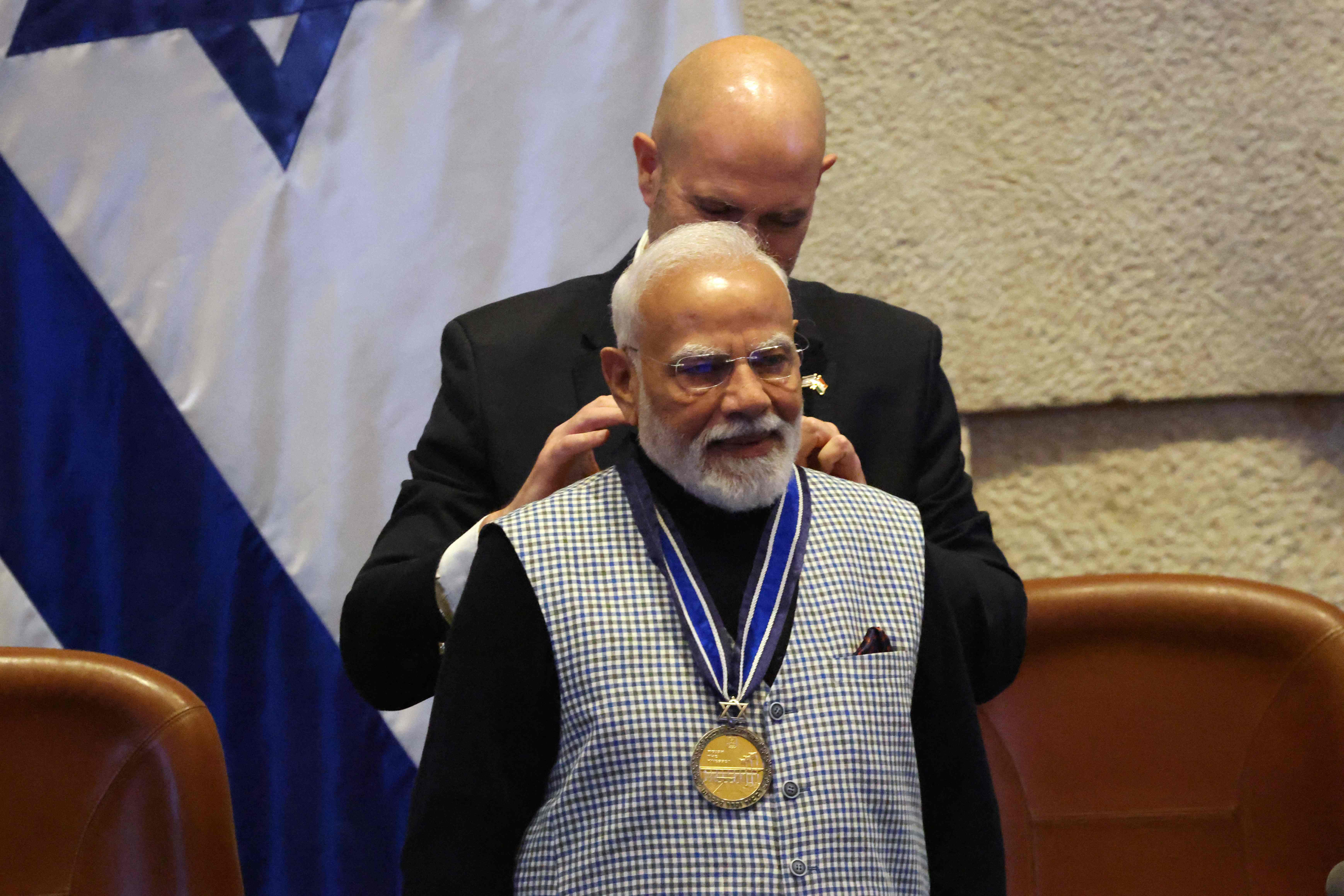 India Backs Gaza Peace Plan, PM Tells Israel Parl