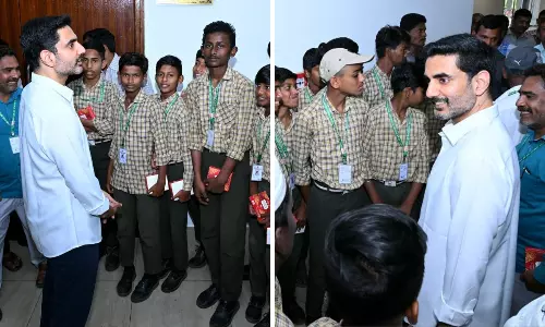 Lokesh Asks Students not to Forget Mother Tongue Telugu Despite English Education