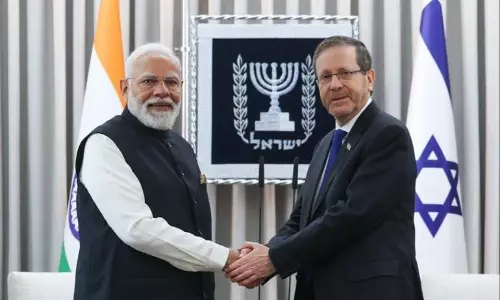 PM Modi Meets Israeli President Herzog